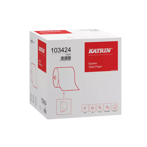 Papier toal do doz. system 2w 92m biały 103424