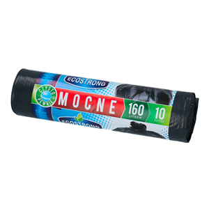 Worki LDPE 160l. a10 czarne Sip