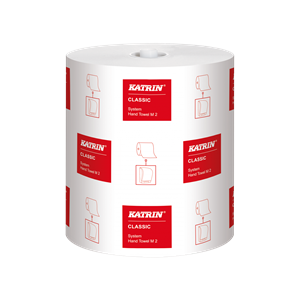 Ręcznik w roli Katrin System biały 2w 46010