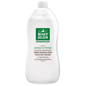 Mydło biały jeleń 1L