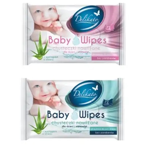 Delikato chusteczki naw dla dzieci a 72 (14k)