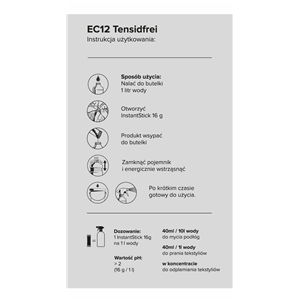 EC12 Preparat do prania tekstyliów,mycia gresu 16g