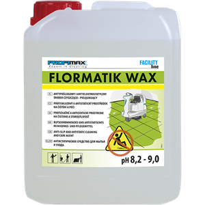 Flormatik Wax 5l. prep.do masz.mycia posadzek