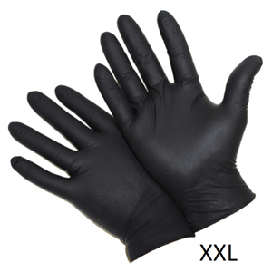 Rękwice nitrylowe  MAX GRIP BLACK a90 XXL
