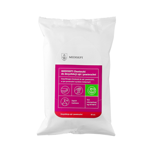 Chusteczki do dezynfekcji rąk i pow a 50