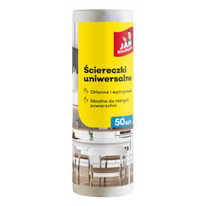 Ściereczki na rolce kolor 50sz Jan Niezbędny