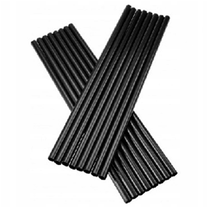 Słomka jumbo czarna a 100 240x8mm (k40)