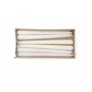 Świeca stołowa biała  (k12) a 1