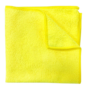 Ścierka mikrofibra 30x30 żółta