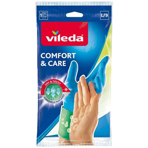 Rękawice Vileda nawilżające L