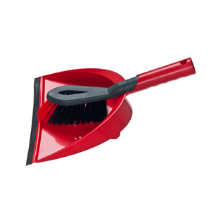 Szufelka ze zmiotką czerwona Vileda