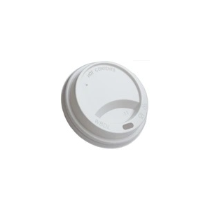 Wieczko do kubka na kawe a100 250ml biały/czarny