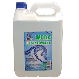 Woda destylowana 5l (K4)
