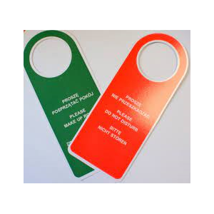 Zawieszka na klamkę (2-języczna)